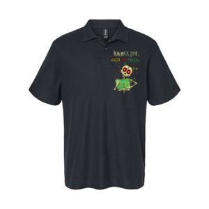 Teacher Life Got Me Feelin Loco Day Of Dead Dia Muerto Softstyle Adult Sport Polo