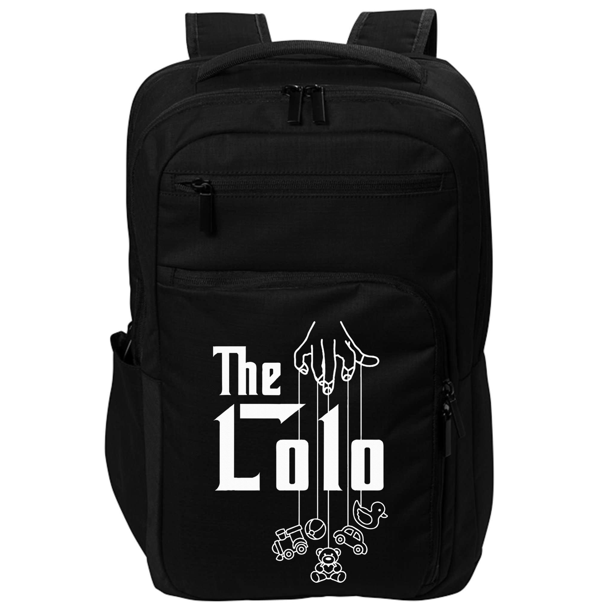 The Lolo Grandpa Grandfather Gramps Grandparent Filipino Impact Tech Backpack