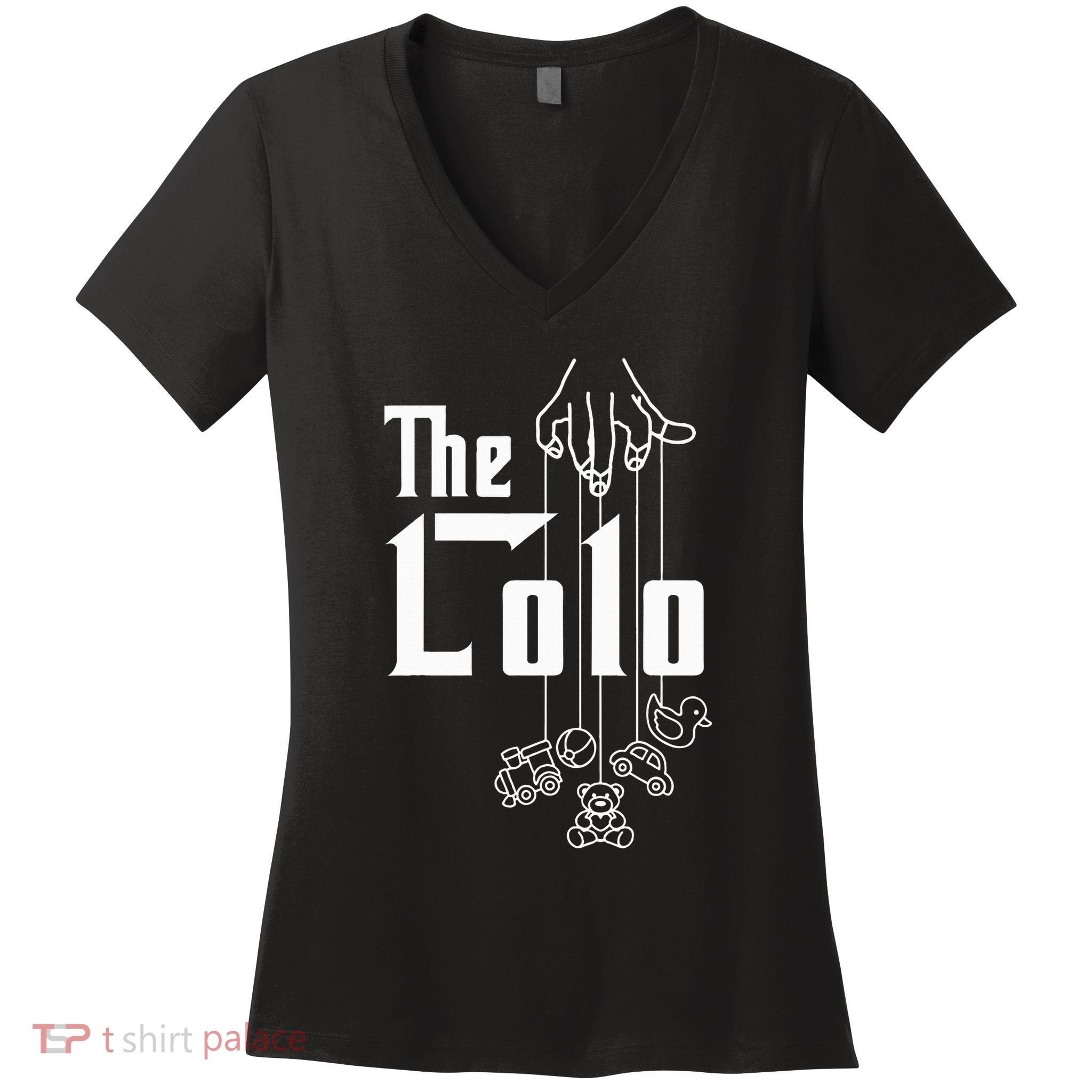 The Lolo Grandpa Grandfather Gramps Grandparent Filipino Women's V-Neck T-Shirt