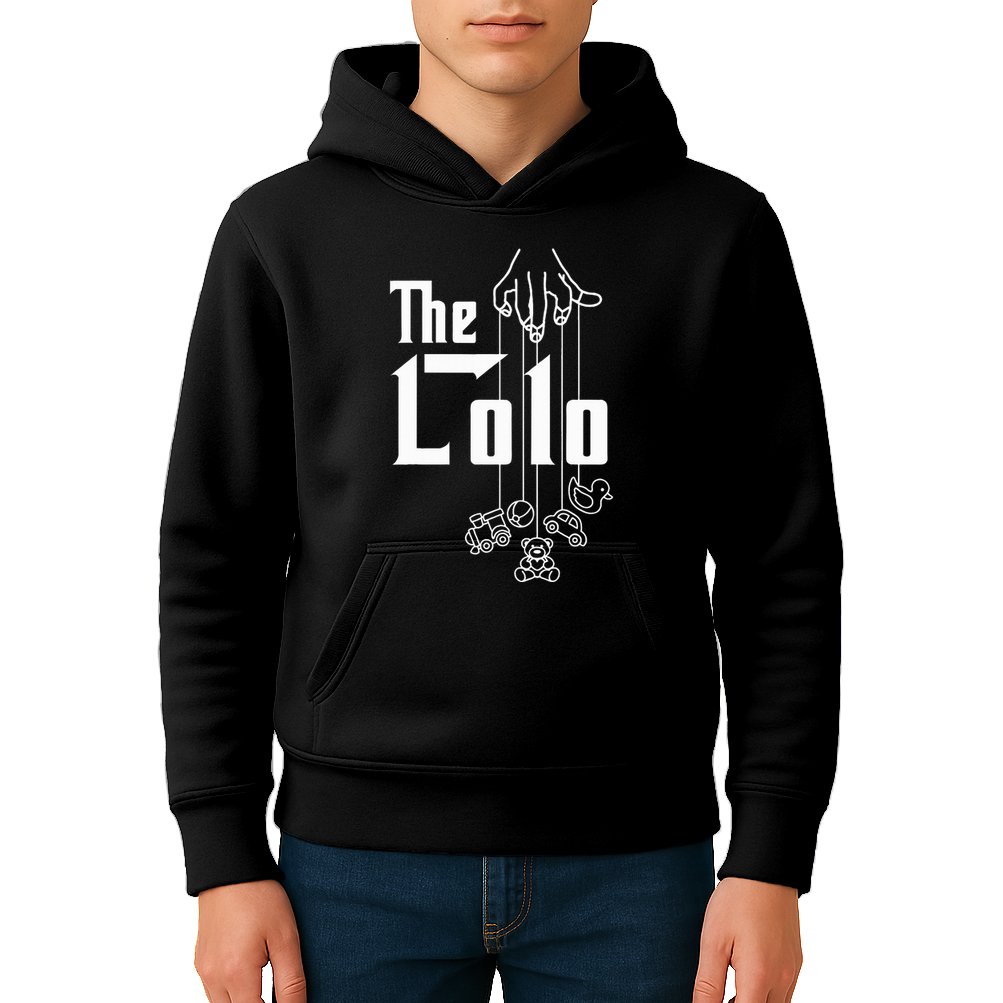 The Lolo Grandpa Grandfather Gramps Grandparent Filipino Kids Hoodie