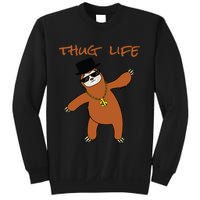 Thug Life Gangsta Sloth Sweatshirt