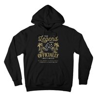 The Legend Has Retired Consulting Fee Veteran Consultant Hoodie