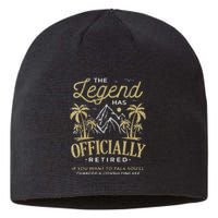 The Legend Has Retired Consulting Fee Veteran Consultant Sustainable Beanie