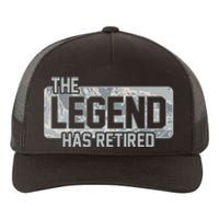 The Legend Has Retired Air Force Veteran Gift Yupoong Adult 5-Panel Trucker Hat