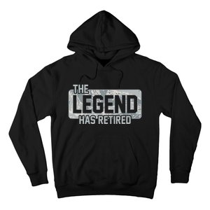 The Legend Has Retired Air Force Veteran Gift Hoodie