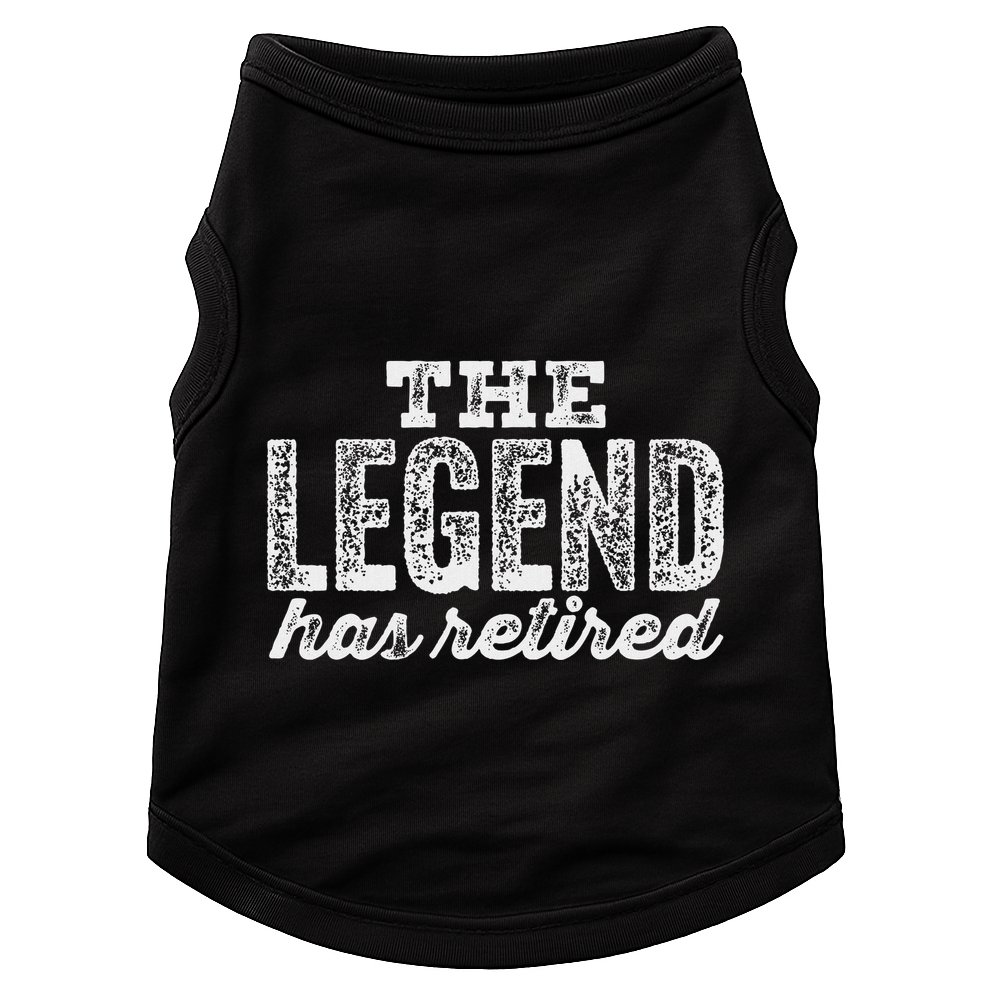The Legend Has Retired Doggie Tank