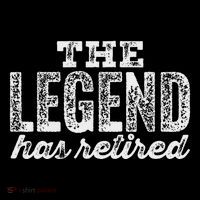 The Legend Has Retired Tall T-Shirt