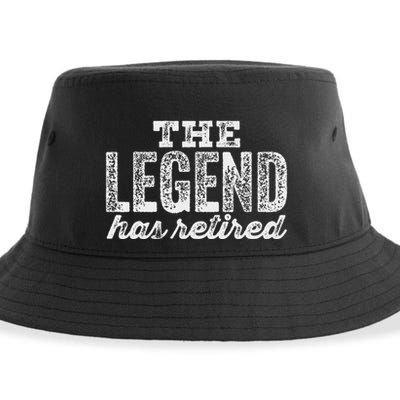 The Legend Has Retired Sustainable Bucket Hat