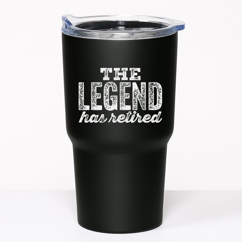 The Legend Has Retired Tumbler