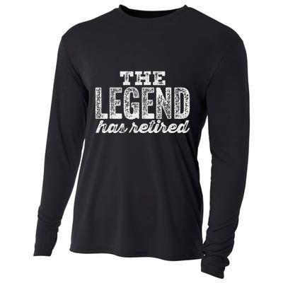 The Legend Has Retired Cooling Performance Long Sleeve Crew