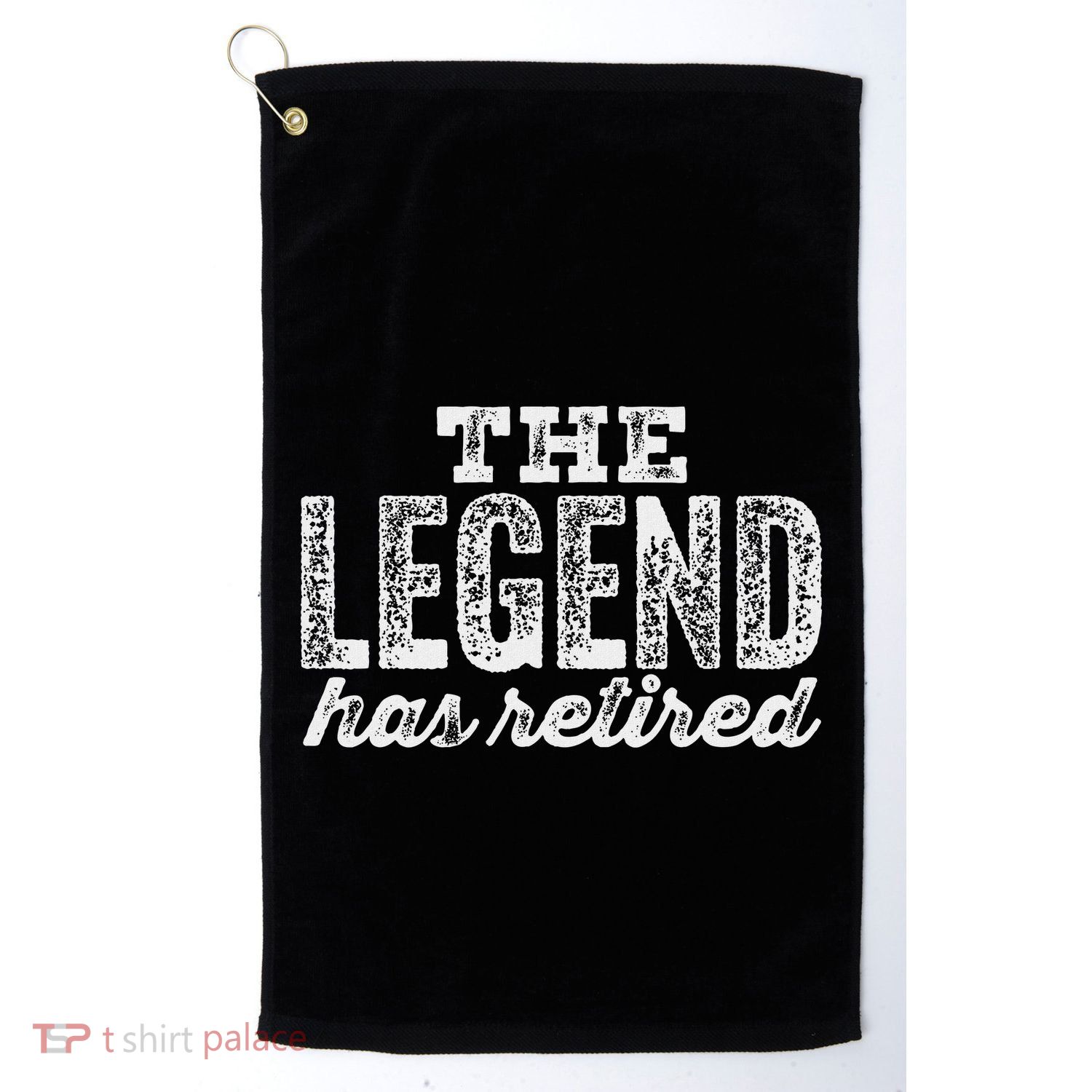 The Legend Has Retired Golf Towel