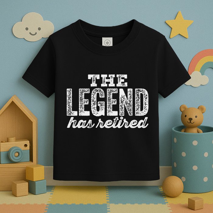 The Legend Has Retired Toddler T-Shirt