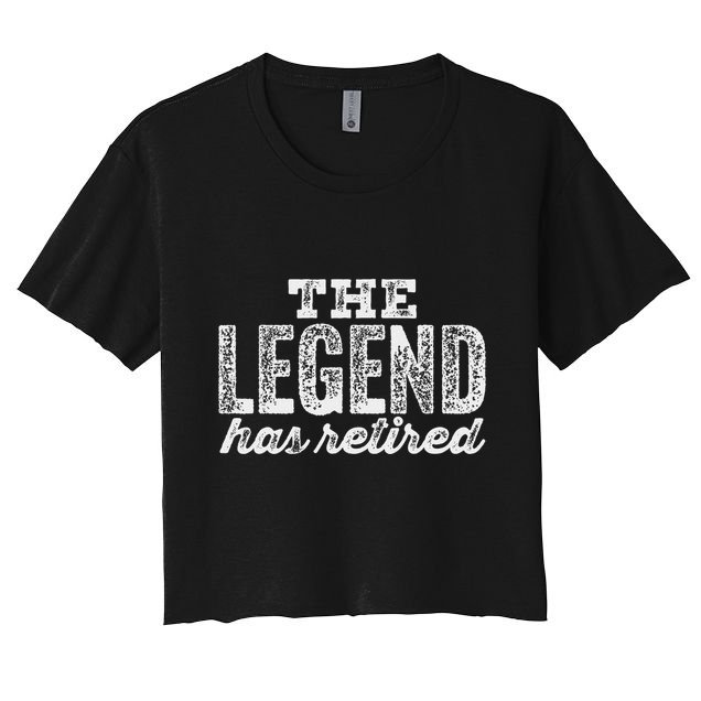The Legend Has Retired Crop Top