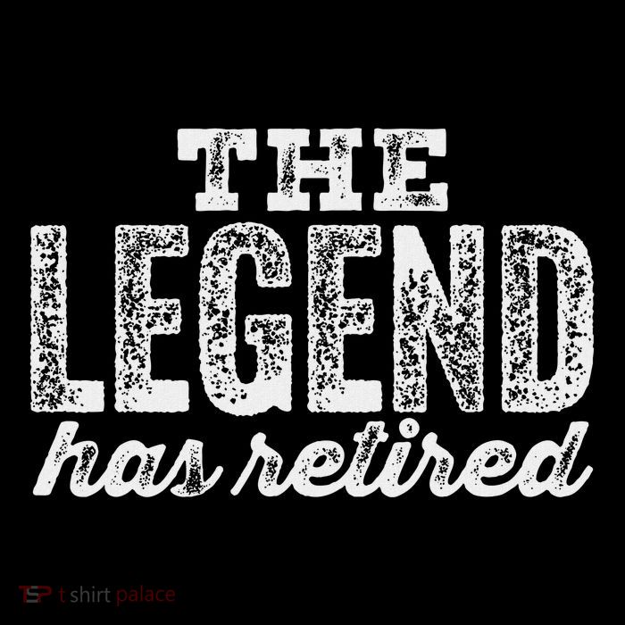 The Legend Has Retired Cropped Pullover Crew