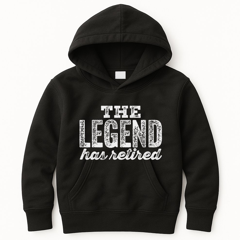 The Legend Has Retired Kids Hoodie