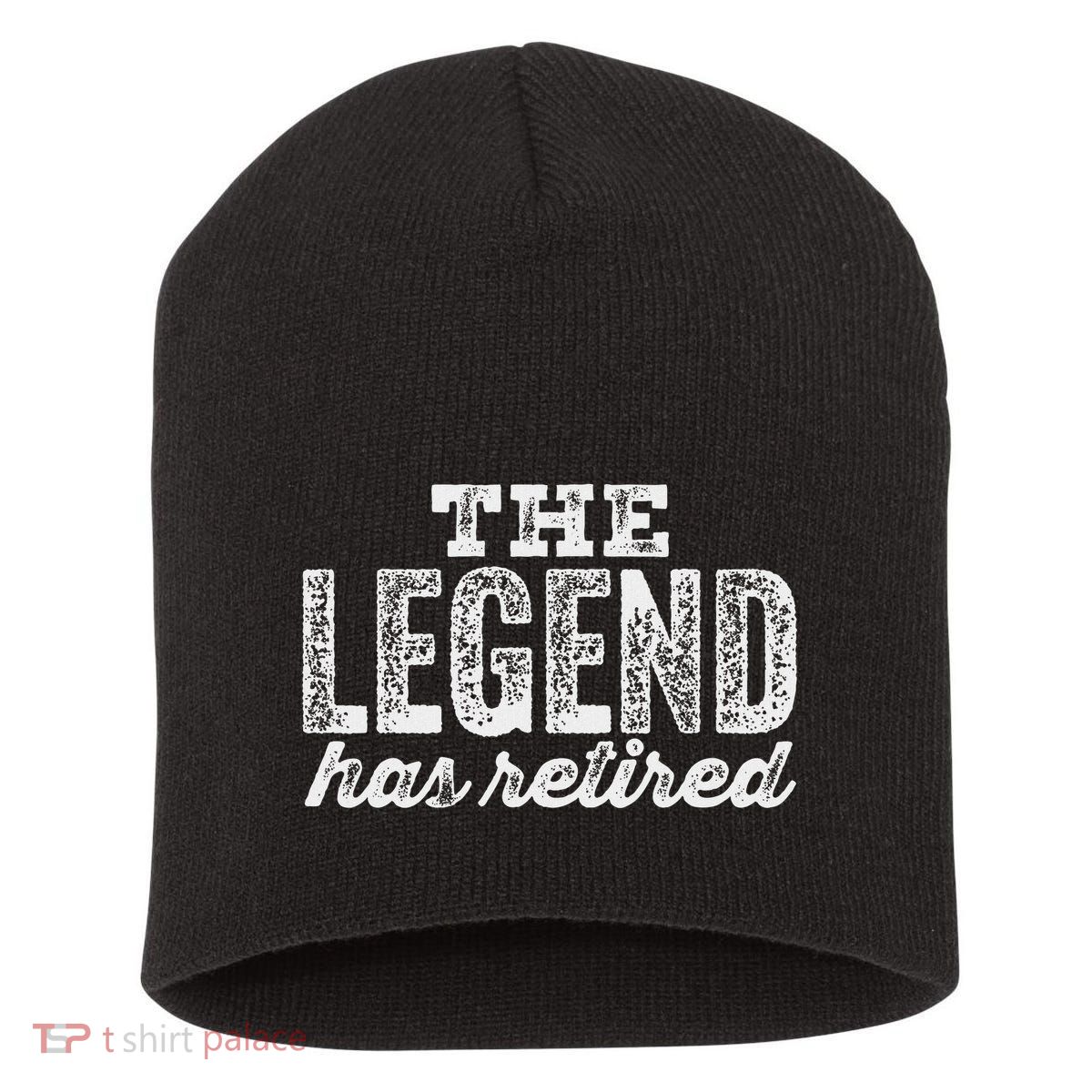 The Legend Has Retired Short Acrylic Beanie