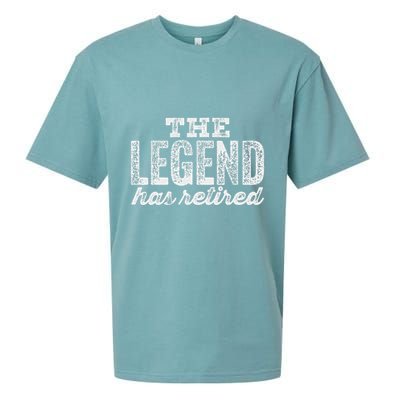 The Legend Has Retired Sueded Cloud Jersey T-Shirt