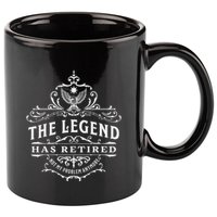 The Legend Has Retired Not My Problem Anymore 11oz C Handle Ceramic Mug