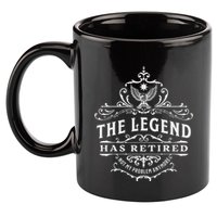 The Legend Has Retired Not My Problem Anymore 11oz C Handle Ceramic Mug