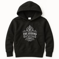 The Legend Has Retired Not My Problem Anymore Kids Hoodie