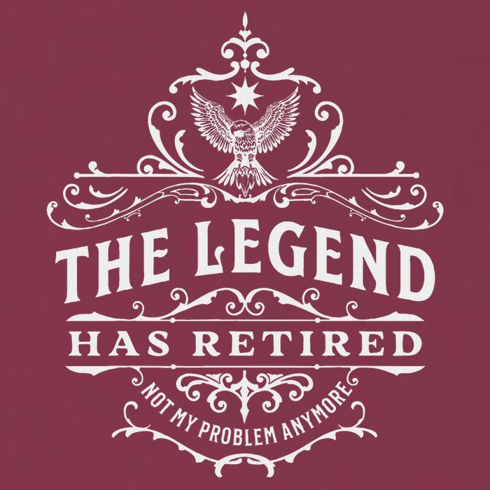 The Legend Has Retired Not My Problem Anymore 16oz Travel Tumbler