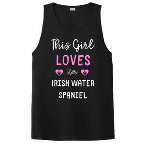 This Loves Her Irish Water Spaniel Gift PosiCharge Competitor Tank