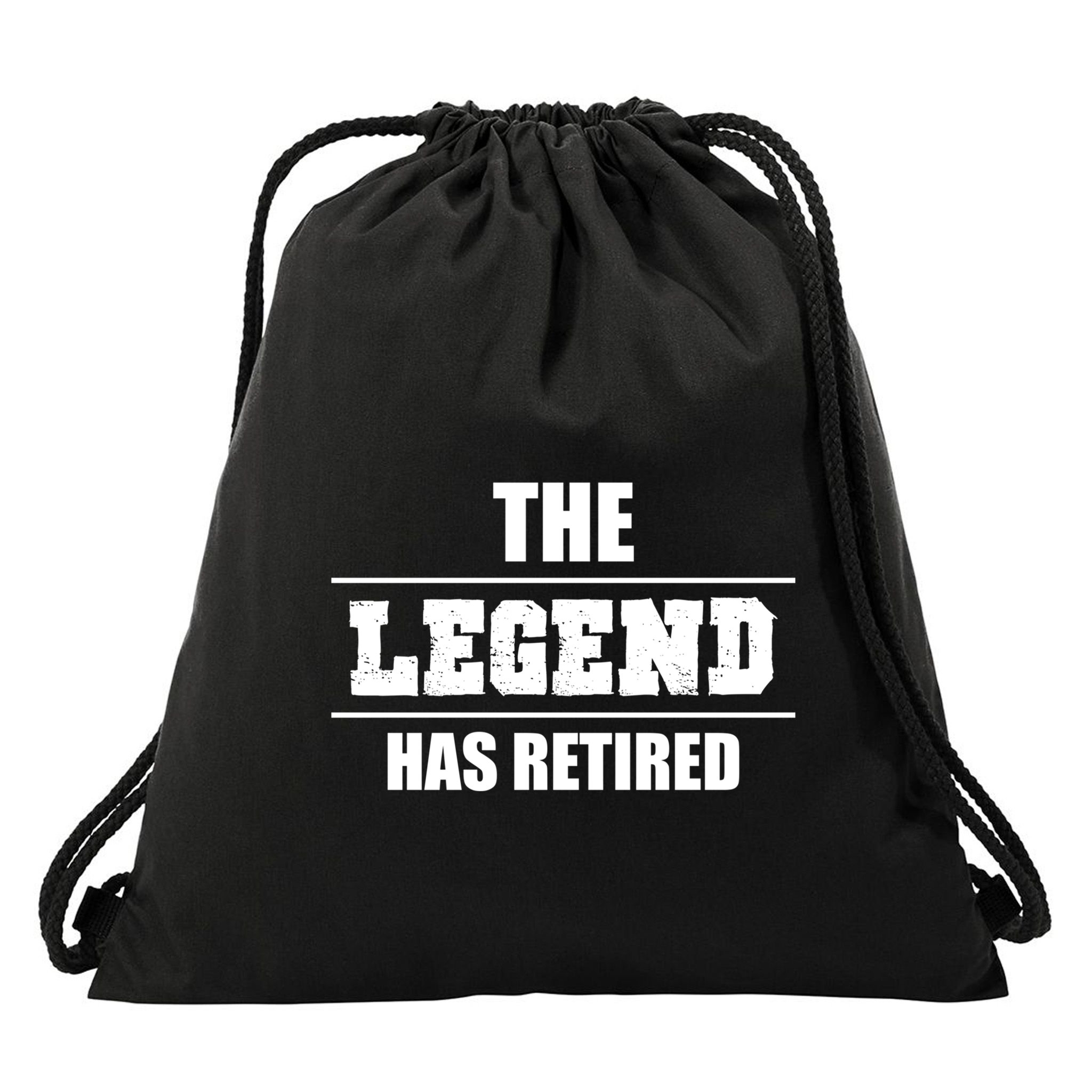 The Legend Has Retired Gift Drawstring Bag