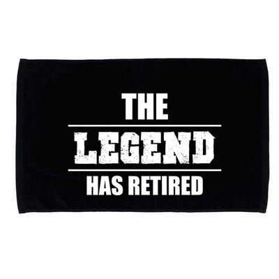 The Legend Has Retired Gift Microfiber Hand Towel