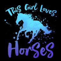 This Loves Horses Horseback Riding Equestrian Rider Mom Gift Impact Tech Backpack