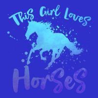 This Loves Horses Horseback Riding Equestrian Rider Mom Gift Tall T-Shirt