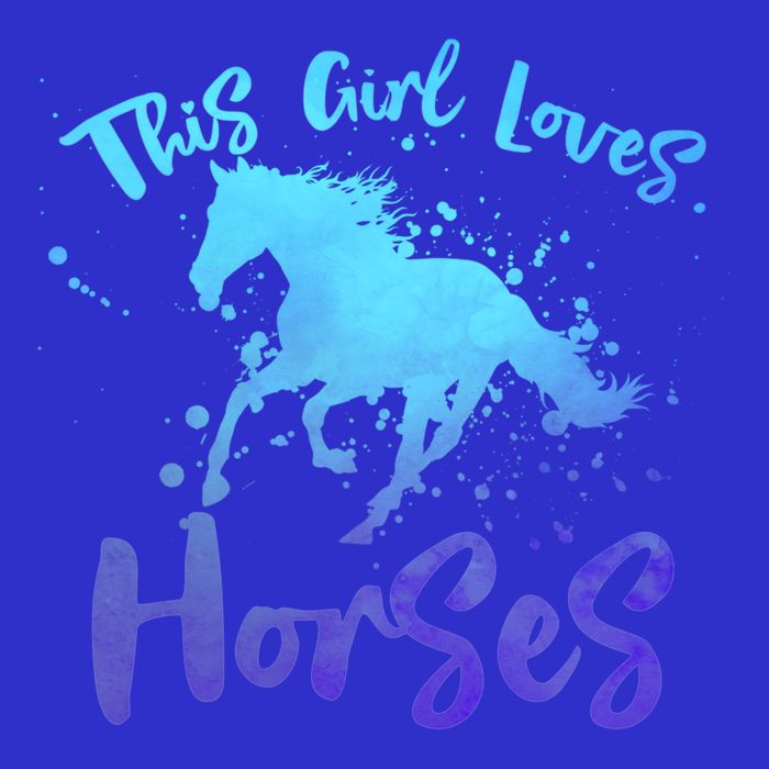 This Loves Horses Horseback Riding Equestrian Rider Mom Gift Tall T-Shirt
