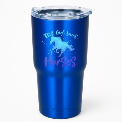 This Loves Horses Horseback Riding Equestrian Rider Mom Gift Tumbler