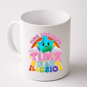 Time Like Hope Time Is An Illusion Lumalee Blue Luma Star Coffee Mug