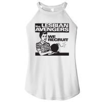 The Lesbian History Lesbian Culture Vintage Lesbian Women's Perfect Tri Rocker Tank