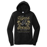 The Legend Has Retired Consulting Fee Veteran Consultant Women's Pullover Hoodie