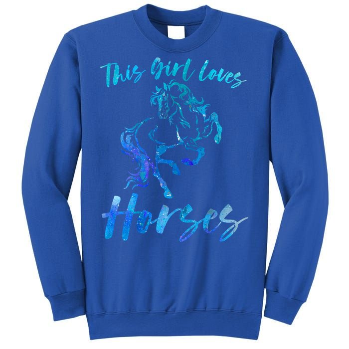 This Loves Horses Equestrian Rider Horseback Riding Mom Gift Sweatshirt