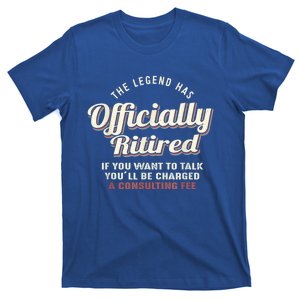 The Legend Has Officially Retired Tee Funny Retirement T-Shirt