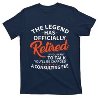 The Legend Has Retired Officer Officially Retirement T-Shirt