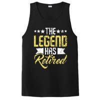 The Legend Has Retired Retirement Retiree Pension Retiring PosiCharge Competitor Tank