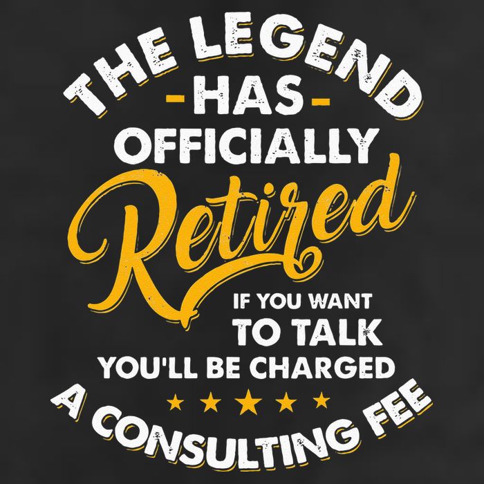 The Legend Has Ly Retired Talk Consultant Fee 7 Panel Mesh Trucker Snapback Hat