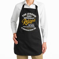 The Legend Has Ly Retired Talk Consultant Fee Apron