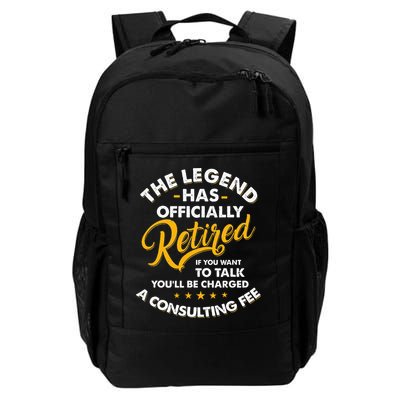 The Legend Has Ly Retired Talk Consultant Fee Backpack