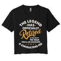 The Legend Has Ly Retired Talk Consultant Fee Crop Top
