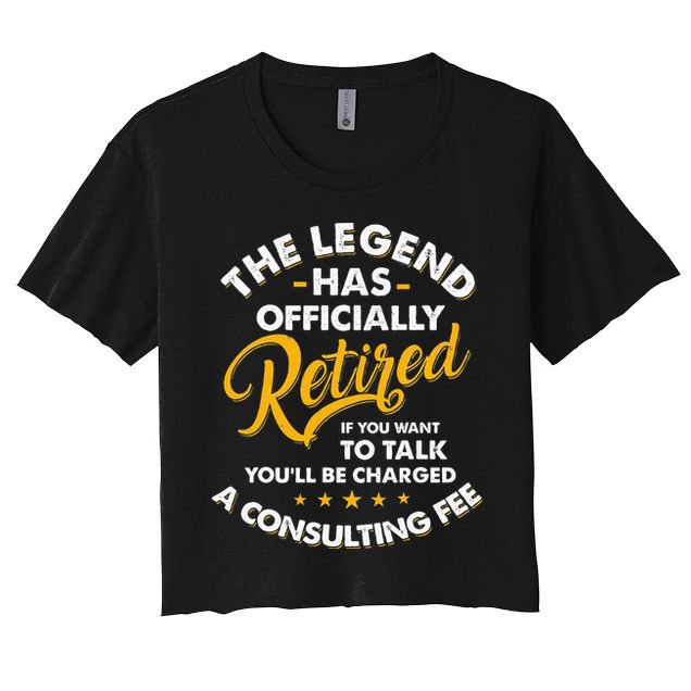 The Legend Has Ly Retired Talk Consultant Fee Crop Top