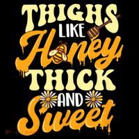 Thighs Like Honey Thick And Sweet Thick Thighs Tall T-Shirt