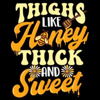 Thighs Like Honey Thick And Sweet Thick Thighs Cooling Performance Long Sleeve Crew