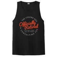 The Legend Has Officially Retired Funny Retirement Gifts  PosiCharge Competitor Tank