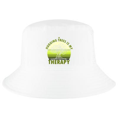 Tree Lover Hugging Trees Is My Therapy Cool Comfort Performance Bucket Hat