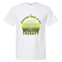 Tree Lover Hugging Trees Is My Therapy Garment-Dyed Heavyweight T-Shirt