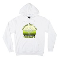 Tree Lover Hugging Trees Is My Therapy Hoodie